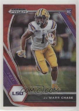 2021 Panini Prizm Draft Picks - [Base] - Ruby Wave Prizm #112 - Ja'Marr Chase