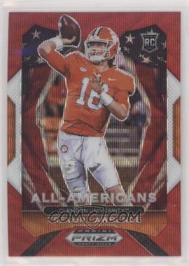 2021 Panini Prizm Draft Picks - [Base] - Ruby Wave Prizm #181 - All-American - Trevor Lawrence