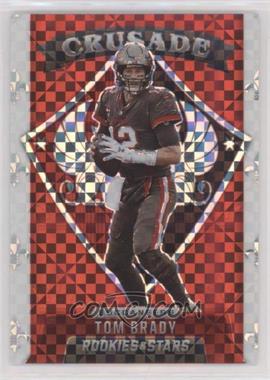 2021 Panini Rookies & Stars - Crusade - Red Plaid Prizm #CR-2 - Tom Brady