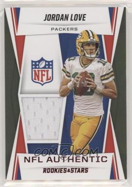 2021 Panini Rookies & Stars - NFL Authentic Relics #NA-JL - Jordan Love