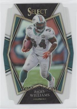 2021 Panini Select - [Base] - White Prizm Die-Cut #136 - Premier Level - Ricky Williams /99