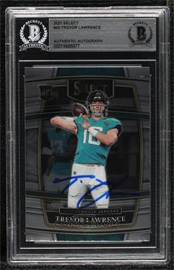 2021 Panini Select - [Base] #43 - Concourse - Trevor Lawrence [BAS BGS Authentic]