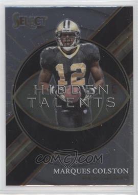 2021 Panini Select - Hidden Talents #HT-7 - Marques Colston