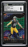 T.J. Watt [CGC 9 Mint] #/5