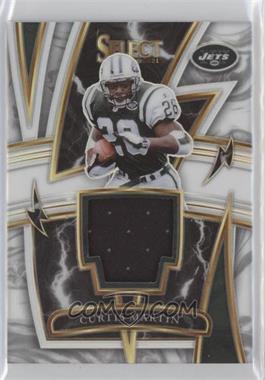 2021 Panini Select - Sparks Relics - White Prizm #SP-CMA - Curtis Martin /35