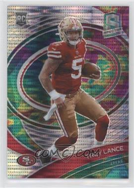 2021 Panini Spectra - [Base] - Celestial Prizm #139 - Rookie - Trey Lance /99