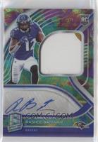 Rookie Patch Autographs - Rashod Bateman #/75