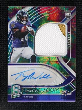 2021 Panini Spectra - [Base] - Celestial Prizm #224 - Rookie Patch Autographs - Tylan Wallace /99