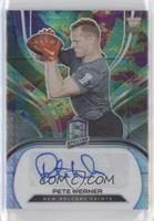 Rookie Autographs - Pete Werner #/75