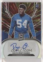 Rookie Autographs - Dayo Odeyingbo #/60