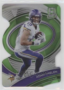 2021 Panini Spectra - [Base] - Neon Green Prizm Die-Cut #66 - Adam Thielen /30