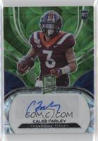 Rookie Autographs - Caleb Farley [EX to NM] #/35