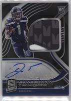 Rookie Patch Autographs - D'Wayne Eskridge #/125