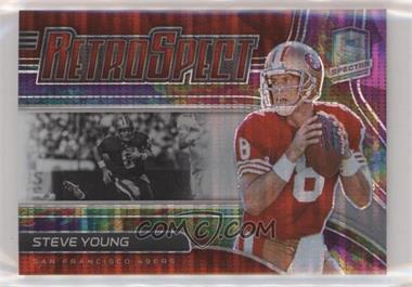 2021 Panini Spectra - RetroSpect - Celestial Prizm #RS-SY - Steve Young /99