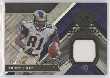 2021 Panini XR - Summit Swatches #SUS-THO - Torry Holt /49