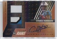 Rookie Patch Autographs - Chuba Hubbard #/50