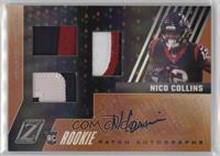 Rookie Patch Autographs - Nico Collins #/25