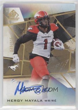 2021 SP Game Used Edition CFL - Autographs - Gold #A-HM - Hergy Mayala /115