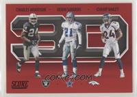 Charles Woodson, Deion Sanders, Champ Bailey