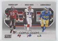 Warren Sapp, Bruce Smith, Aaron Donald