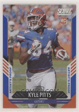 2021 Score - [Base] - Artist Proof #322 - Rookies - Kyle Pitts /35