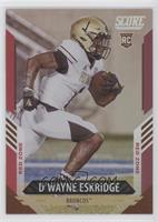 Rookies - D'Wayne Eskridge #/20