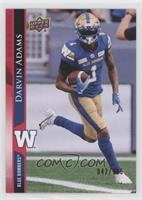 Darvin Adams #/165