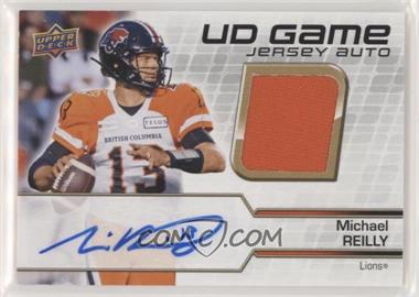 2021 Upper Deck CFL - UD Game Jersey Auto #UDA-MR - Michael Reilly