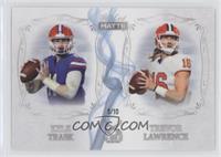 Kyle Trask, Trevor Lawrence #/10