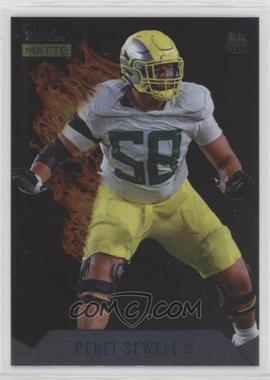 2021 Wild Card MATTE - Rookie Heat - Blaster Box White Foil #MRHR-17 - Penei Sewell