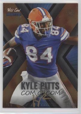 2021 Wild Card MATTE - X-Plode Autographs - Chase Blue - Orange X #MXP-5 - Kyle Pitts /25