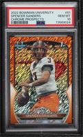 Spencer Sanders [PSA 10 GEM MT] #/25