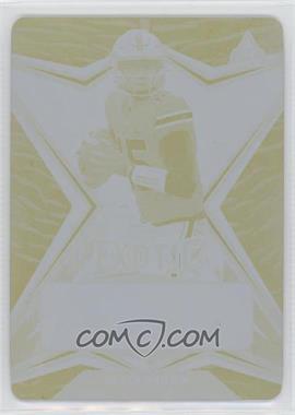 2022 Leaf Exotic - [Base] - Printing Plate Yellow Tiger #BA-DB2 - Devin Brown /1 [EX to NM]