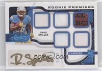 Rookie Premiere Materials Autos - Isaiah Spiller #/75