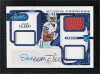 Rookie Premiere Materials Autos - Jalen Tolbert #/99