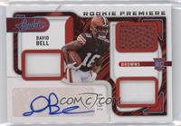 Rookie Premiere Materials Autos - David Bell #/99