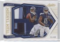 Malik Willis, Treylon Burks #/49