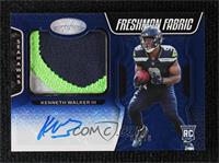 Freshman Fabric Mirror Signatures - Kenneth Walker III #/10