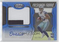 Freshman Fabric Mirror Signatures - Jalen Tolbert #/99