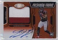 Freshman Fabric Mirror Signatures - Dameon Pierce #/30