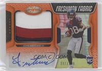 Freshman Fabric Mirror Signatures - John Metchie III #/149