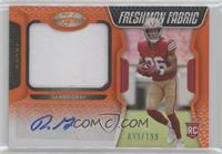 Freshman Fabric Mirror Signatures - Danny Gray #/199