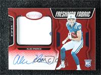 Freshman Fabric Mirror Signatures - Alec Pierce #/15