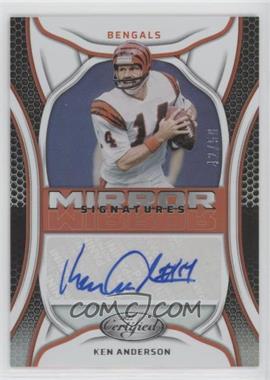 2022 Panini Certified - Mirror Signatures #MS-KA - Ken Anderson /50