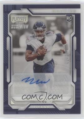 2022 Panini Chronicles - Playoff Momentum Rookies - Holo Silver Autographs #PMR-2 - Malik Willis /10