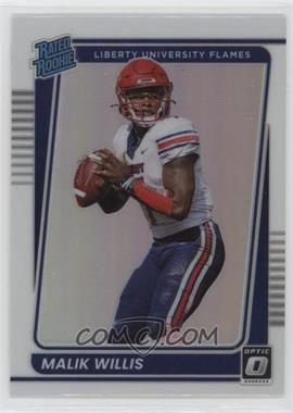 2022 Panini Chronicles Draft Picks - Donruss Optic Rated Rookies - Holo Prizm #9 - Malik Willis