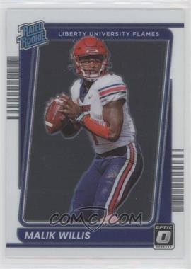 2022 Panini Chronicles Draft Picks - Donruss Optic Rated Rookies #9 - Malik Willis