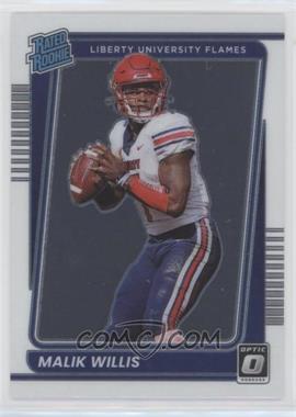 2022 Panini Chronicles Draft Picks - Donruss Optic Rated Rookies #9 - Malik Willis