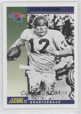 2022 Panini Chronicles Draft Picks - Score Retro - Blue #2 - Terry Bradshaw /99