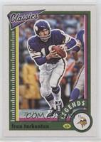 Legends - Fran Tarkenton #/75